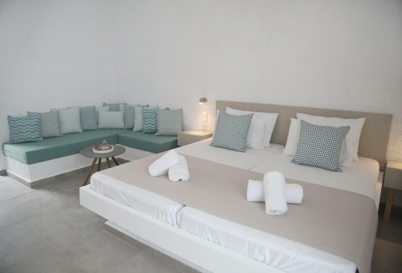 Blue Ocean Apartments Makrýgialos Exterior foto